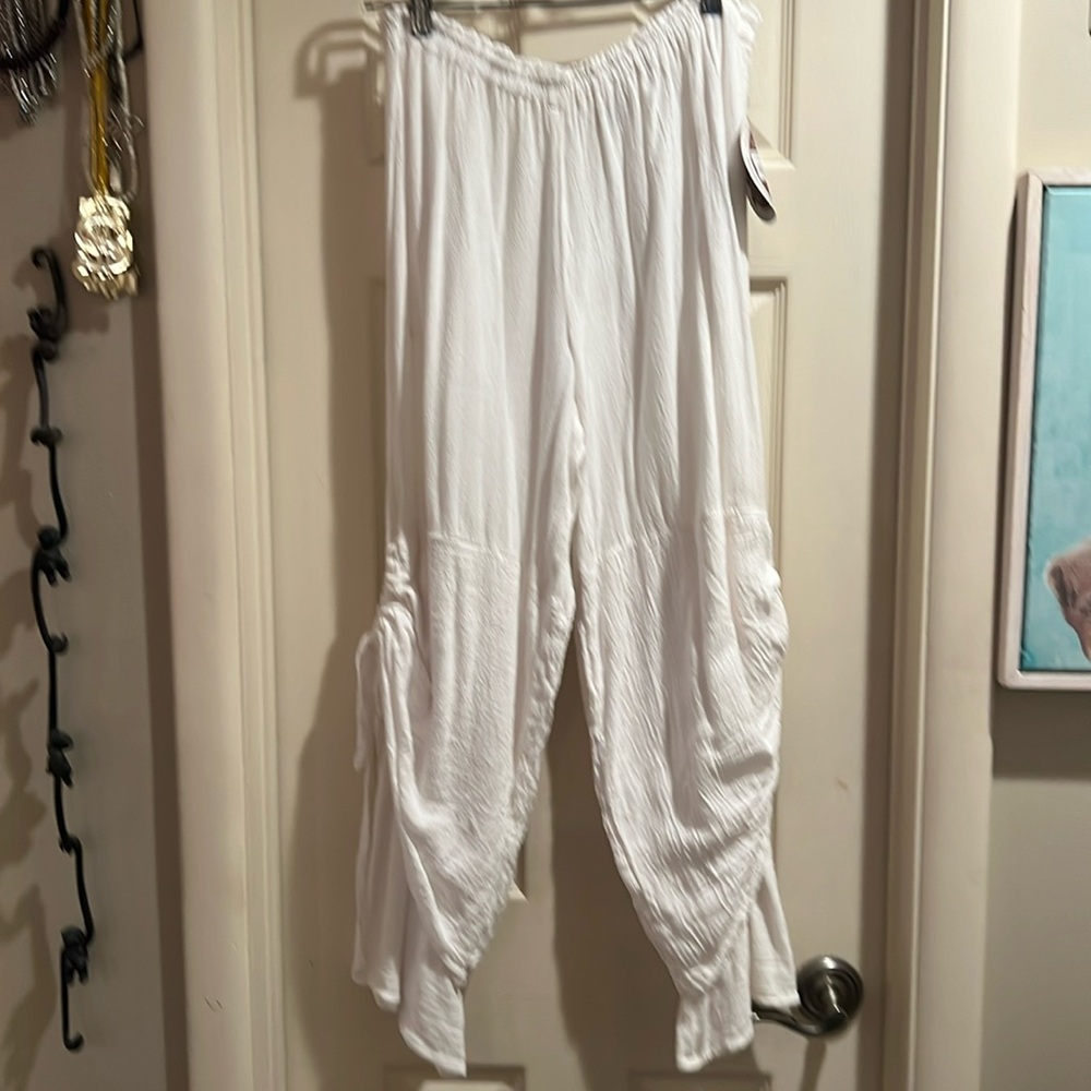 Oh My Gauze linen pants one size